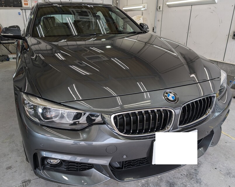 施工前　BMW420i(グレー）　車全体